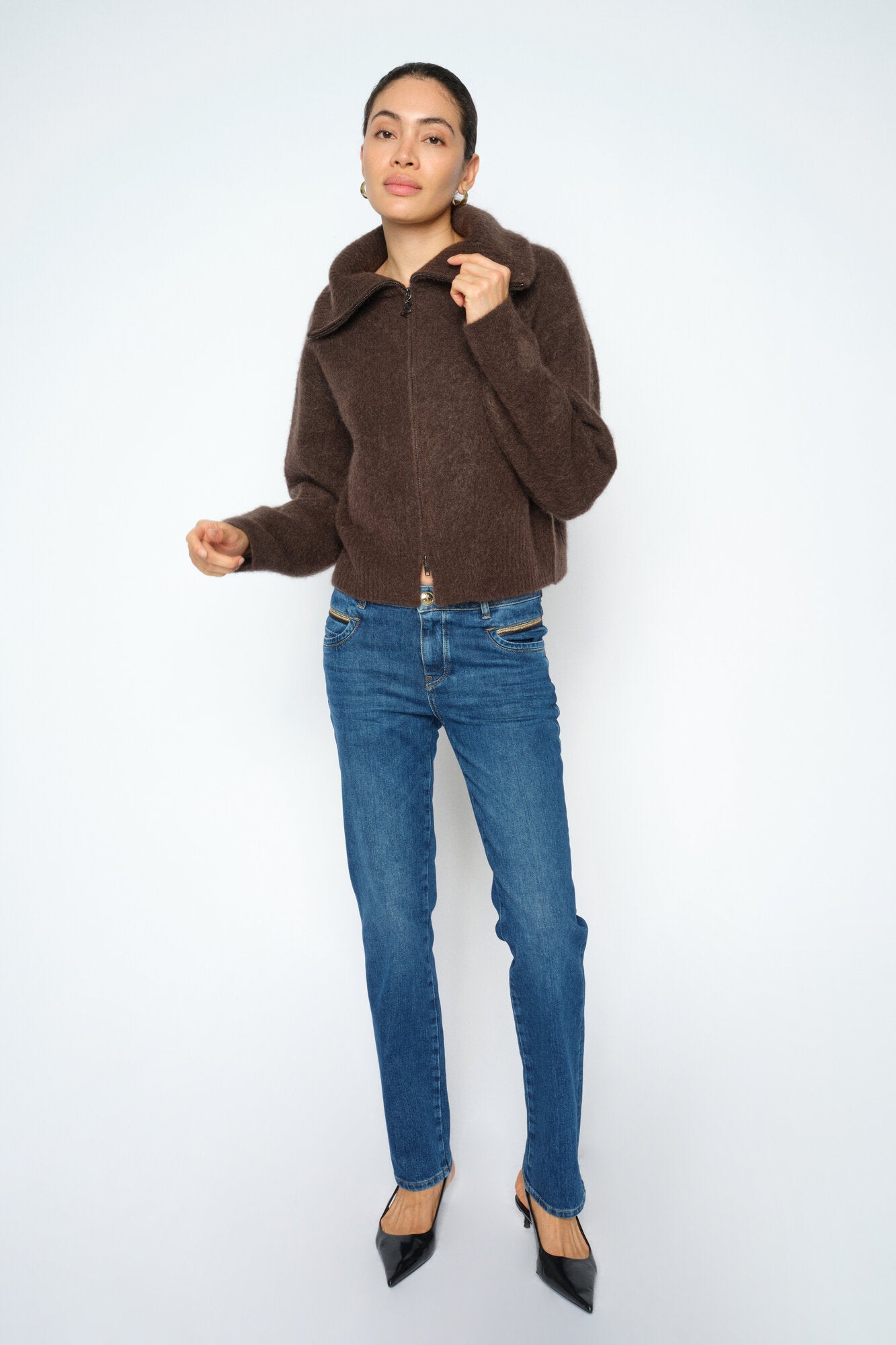 Carla Naomi Bran jeans - Dark Blue Washed
